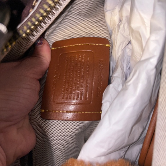 Coach 1941 Rogue 31 Stone Grey Leather Satchel with butterfly strap & charm - Picture 7 of 7